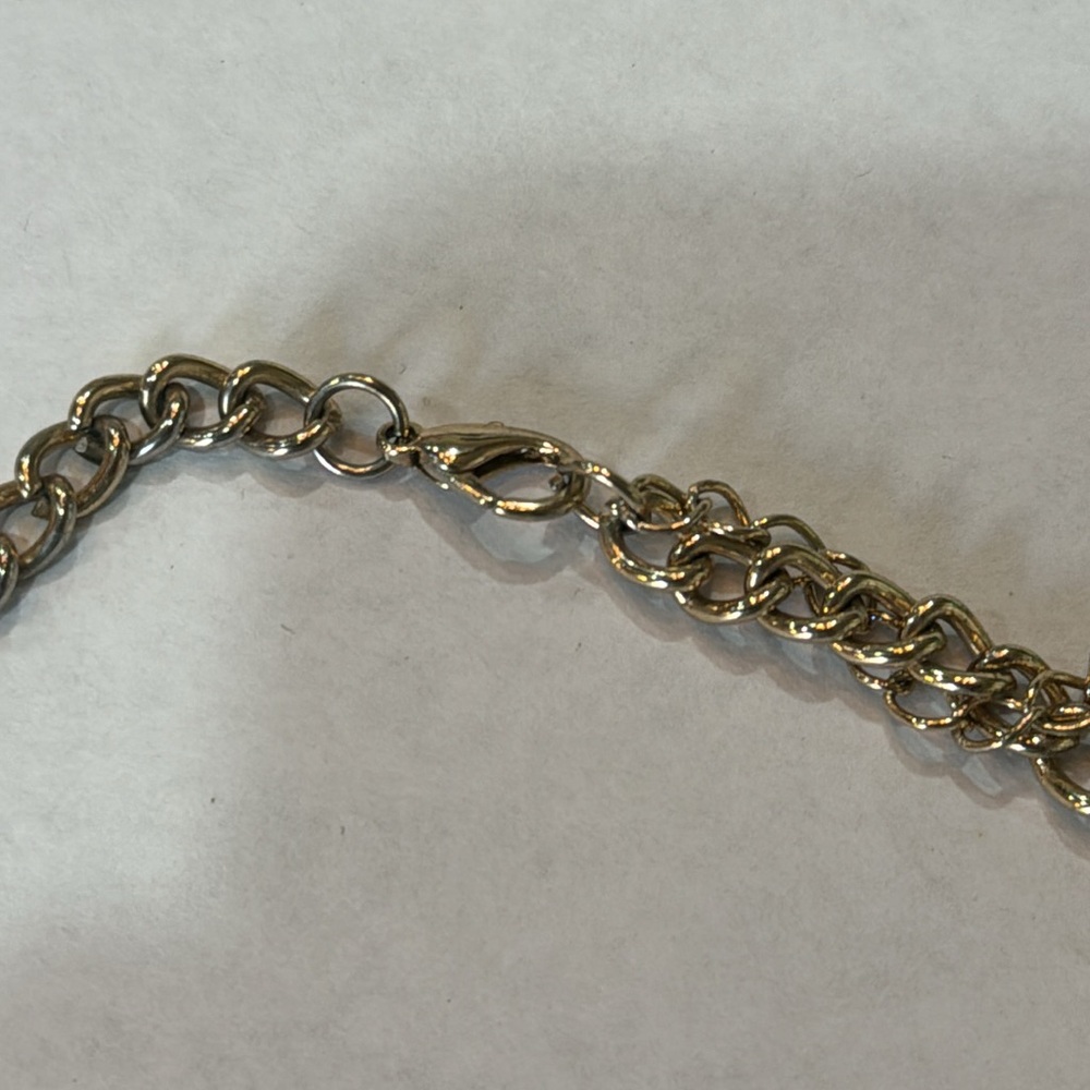 Black Hexagon Statement Necklace - image 5